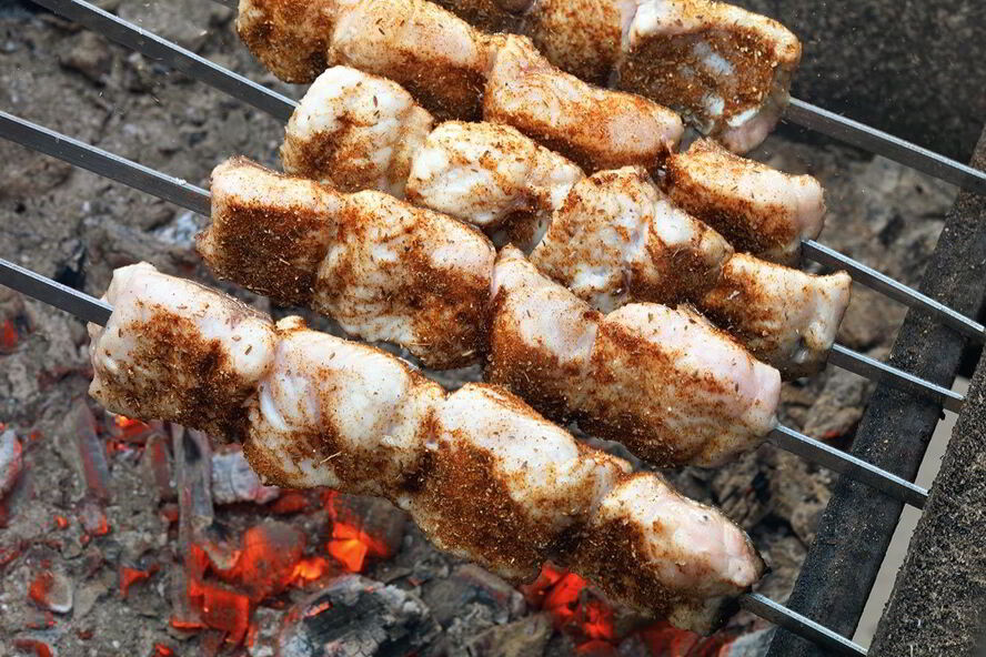Рецепт шашлыка из рыбы
