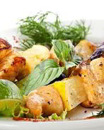 Шашлык из семги