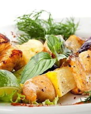 Шашлык из семги