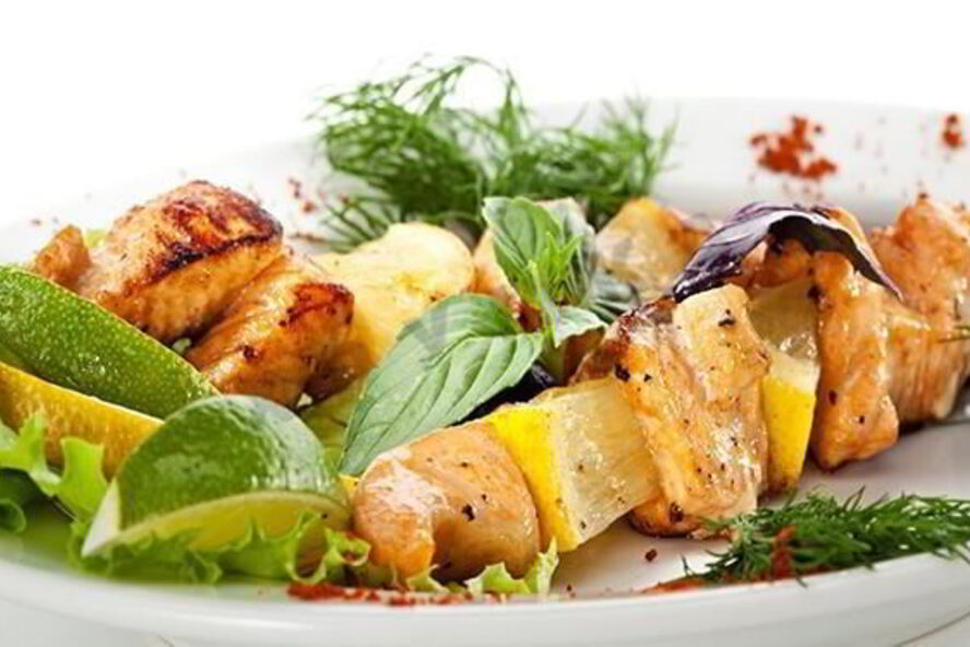 Рецепт шашлыка из семги