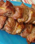 Шашлык из свинины с соевым соусом