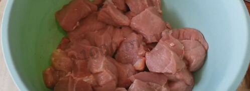 шашлык из телятины на газированной воде. Шаг 2