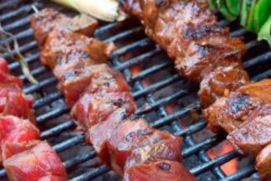 Рецепт шашлыков из баранины в апельсиновом маринаде