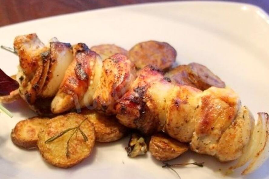 Рецепт соевого шашлыка