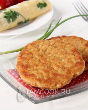 Шницель из фарша