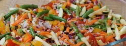 куриный стейк под овощами и сыром. Шаг 5