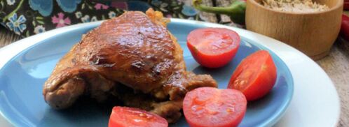 куриные стейки в имбирно-пряном маринаде. Шаг 8