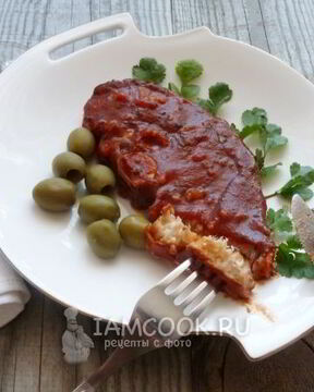 Стейк акулы по-итальянски