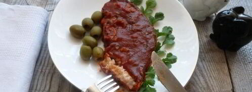 стейк акулы по-итальянски. Шаг 10