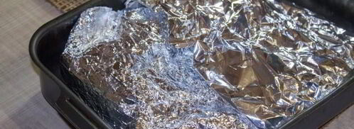 стейк из горбуши в духовке. Шаг 13