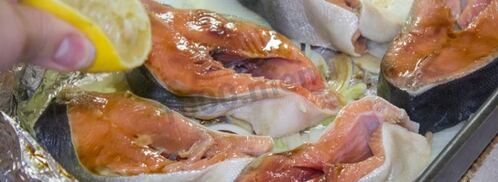 стейк из горбуши в духовке. Шаг 9