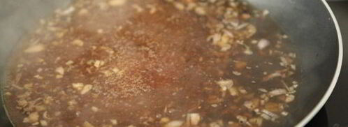 стейк из говядины с классическим винным соусом. Шаг 6