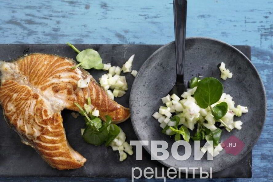 Рецепт стейка из лосося