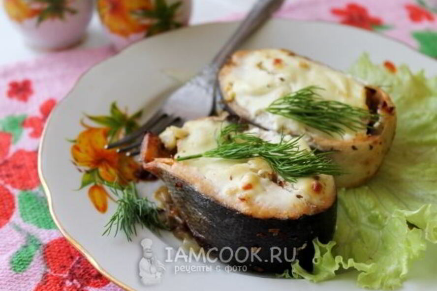 Рецепт стейка из семги в духовке