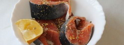 стейк из семги в духовке. Шаг 5