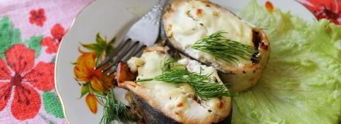 стейк из семги в духовке. Шаг 12