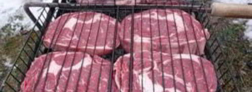 стейк из свинины на гриле. Шаг 4