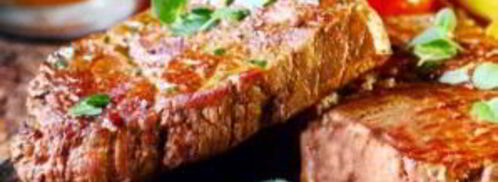 стейк из свинины на гриле. Шаг 5