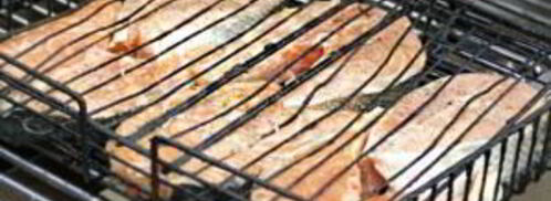 стейк семги на гриле. Шаг 3