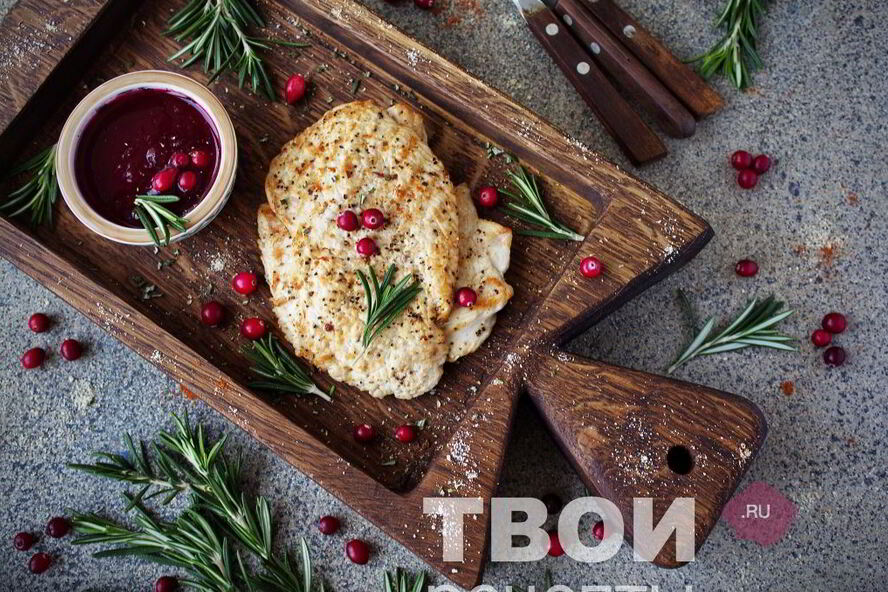 Рецепт стейков из индейки