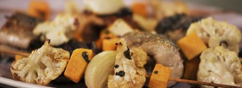 стейки из щуки с запеченными овощами. Шаг 5