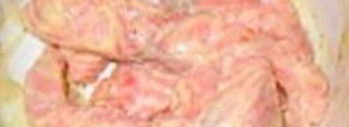 стейки из семги, маринованные в дижонской горчице с зеленым салатом. Шаг 3