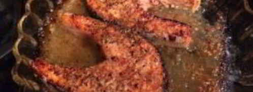 стейки из семги в духовке. Шаг 3