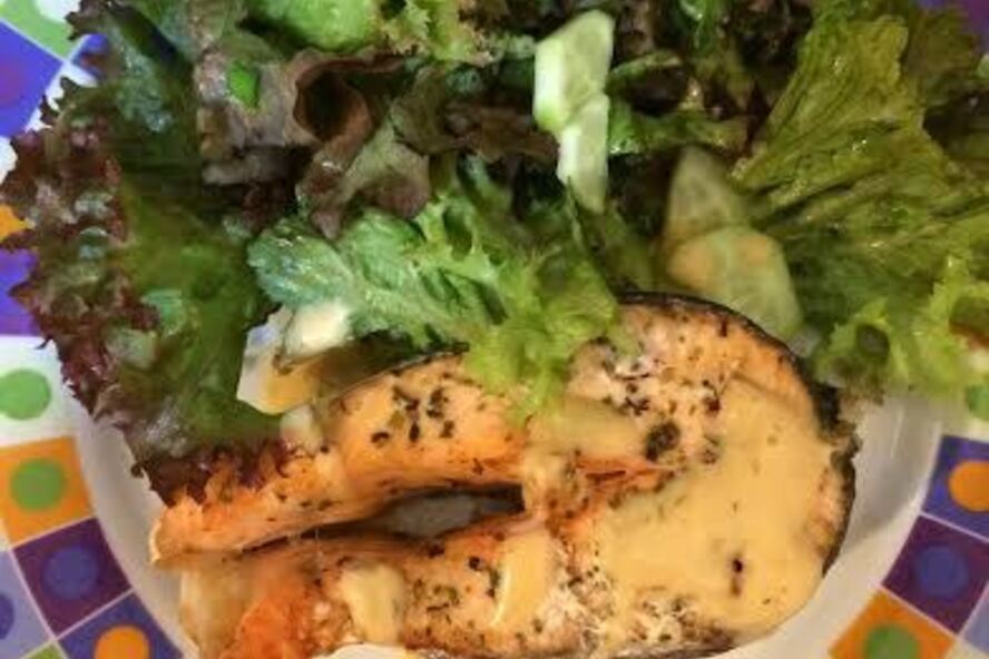 Рецепт стейков семги с прованскими травами