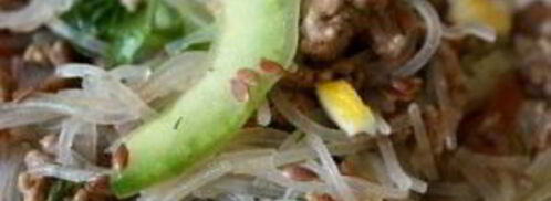 стеклянная лапша с фаршем и овощами. Шаг 6