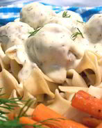 Датские тефтели в сметанной подливке