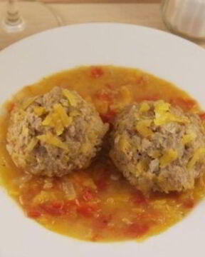 Диетические тефтели из говядины