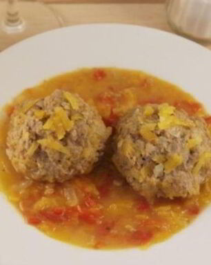 Диетические тефтели из говядины