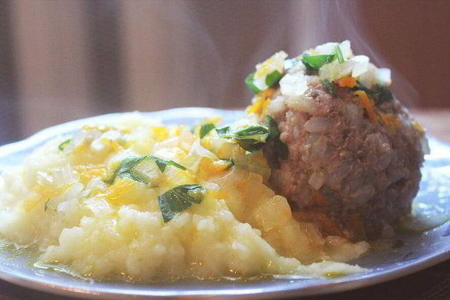 Рецепт фаршированных перепелиными яйцами тефтели