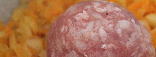 фаршированные перепелиными яйцами тефтели. Шаг 6