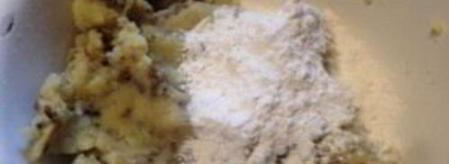 картофельные тефтели с грибами. Шаг 4