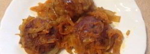 картофельные тефтели с грибами. Шаг 10