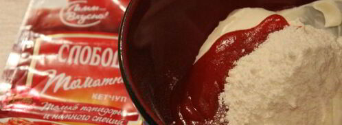 мясные тефтели в сметанно-томатном соусе. Шаг 3