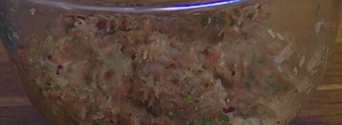 мясные тефтельки с рисом и зеленью. Шаг 5