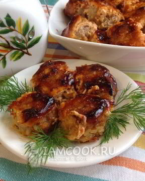 Нежные тефтели в духовке