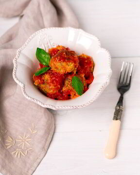 Постные тефтели из чечевицы