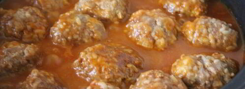 тефтели из говядины с рисом в соусе из овощного сока. Шаг 7