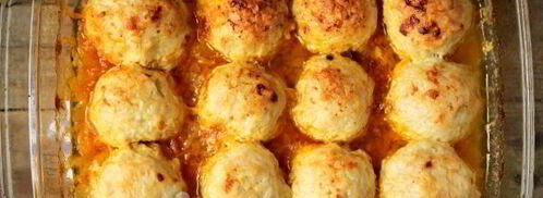 тефтели из куриного фарша с рисом в духовке. Шаг 7