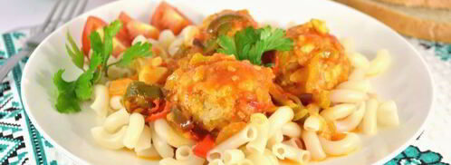 тефтели куриные в соусе из томатов и сладкого перца. Шаг 7