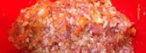 тефтели с рисом и овощным соусом. Шаг 4