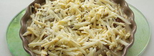 тефтели в грибном соусе под сыром. Шаг 7