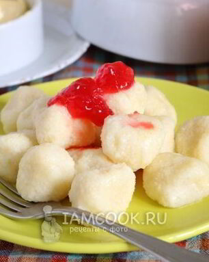 Ленивые вареники без муки