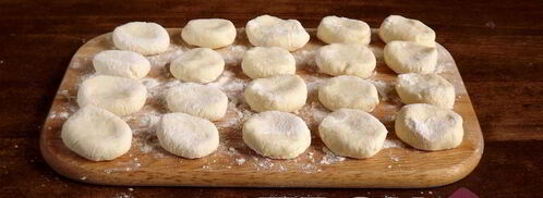 ленивые вареники с творогом. Шаг 7