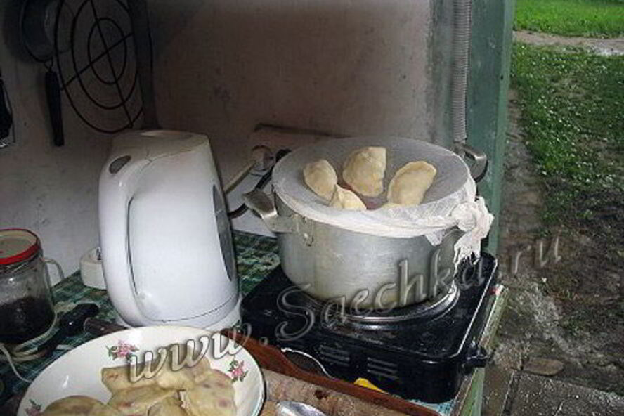 Рецепт паровых вареников