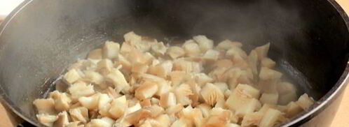 постные вареники с картошкой и грибами. Шаг 10