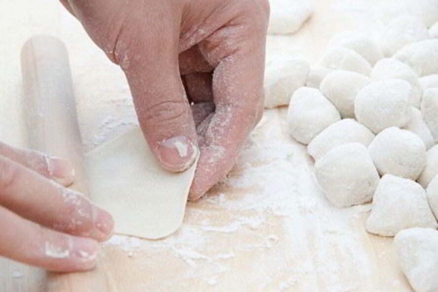 Рецепт простого теста для вареников